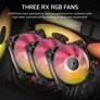 CORSAIR iCUE LINK TITAN 360 RX LCD RGB Schwarz AIO Wasserkühlung