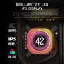 CORSAIR iCUE LINK TITAN 360 RX LCD RGB Schwarz AIO Wasserkühlung