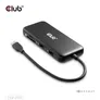 Club 3D 8-1 Tragbare USB Type-C® Dock 10 Gbit/s auf HDMI™ und DisplayPort™ 8K30Hz PD