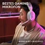 LogitechG G522 LIGHTSPEED Weiß - Bluetooth, USB-C, Blue VO!CE Mikrofontechnologie, Anpassbar via G HUB & Logitech G App