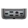 HP Thunderbolt 4 G6 Docking 100W | 2x USB-C (10Gbit/s), 2x USB-A (5Gbit/s), 1x USB-A (10Gbit/s), 1x HDMI 2.1, 2x DP 1.4, RJ-45 (2,5 GbE)