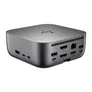 HP Thunderbolt 4 Ultra G6 Docking 280W | 3x USB-C (10Gbit/s), 2x USB-A (5Gbit/s), 3x USB-A (10Gbit/s), 1x HDMI 2.1, 2x DP 1.4, RJ-45 (2,5 GbE)