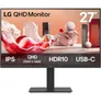 LG 27BA65QB-B 27 Zoll WQHD IPS LED 16:9 100 Hz Office Monitor