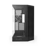 NZXT H9 Flow (2025) All Black Midi Tower ATX Gaming Gehäuse schwarz mit Glasfenster