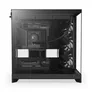 NZXT H9 Flow (2025) All Black Midi Tower ATX Gaming Gehäuse schwarz mit Glasfenster