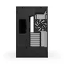 NZXT H9 Flow (2025) All Black Midi Tower ATX Gaming Gehäuse schwarz mit Glasfenster