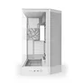 NZXT H9 Flow (2025) All White Midi Tower ATX Gaming Gehäuse weiß mit Glasfenster