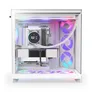NZXT H9 Flow RGB (2025) All White Midi Tower ATX Gaming Gehäuse weiß mit Glasfenster