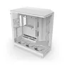 NZXT H9 Flow RGB+ (2025) All White Midi Tower ATX Gaming Gehäuse weiß mit Glasfenster