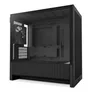 NZXT H3 Flow (2025) All Black Midi Tower mATX Gaming Gehäuse schwarz mit Glasfenster