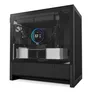 NZXT H3 Flow (2025) All Black Midi Tower mATX Gaming Gehäuse schwarz mit Glasfenster