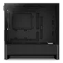 NZXT H3 Flow (2025) All Black Midi Tower mATX Gaming Gehäuse schwarz mit Glasfenster