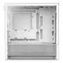NZXT H3 Flow (2025) All White Midi Tower mATX Gaming Gehäuse weiß mit Glasfenster