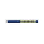Netgear GS524PP Switch 24 Port Gigabit Ethernet LAN PoE Switch (mit 24x PoE+ 300W erweiterbar, Plug-and-Play, Desktop oder 19 Zoll Rack-Montage)