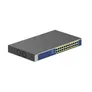Netgear GS524PP Switch 24 Port Gigabit Ethernet LAN PoE Switch (mit 24x PoE+ 300W erweiterbar, Plug-and-Play, Desktop oder 19 Zoll Rack-Montage)