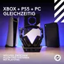 LogitechG ASTRO A50 (Gen 5) Schwarz - Kabelloses LIGHTSPEED Gaming-Headset und Basisstation mit PLAYSYNC Audio