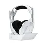LogitechG ASTRO A50 (Gen 5) Weiß - Kabelloses LIGHTSPEED Gaming-Headset und Basisstation mit PLAYSYNC Audio