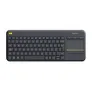 Logitech Wireless Touch Keyboard K400 Plus Black qwerty englisch