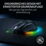 Razer Pro Click V2 Schwarz - Ergonomische kabellose Maus für Rechtshänder