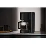 WMF 412150071 Stelio Kaffeemaschine Glas Deep Black
