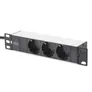 DIGITUS Netzwerk-Set 254 mm (10") - 6HE, 312 x 300 mm (B x T)