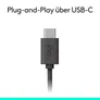 Logitech H390 Stereo USB-C Headset - Mit verbesserter digitaler Klangübertragung und integrierten Bedienelementen