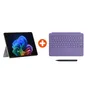 Microsoft Surface Pro Copilot+ PC 12" Snapdragon® X Plus 16GB/256GB UFS PixelSense LCD Platinum Win11 ohne Netzteil inkl. MS Surface Pro Keyboard Violet + Slim Pen