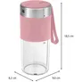 WMF 416700031 KÜCHENminis Mix on the go Akku-Standmixer pink