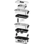 WMF 415090011 KÜCHENminis Vitalis E Dampfgarer 900W