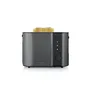 Severin AT 9573 Automatik Toaster Edelstahl Dunkelgrau