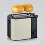 Severin AT 9576 Automatik Toaster Edelstahl Beige