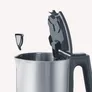 Severin WK 3409 Wasserkocher 2200W 1,7l schwarz/silber