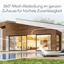 NETGEAR Orbi 770-Serie Tri-Band WiFi 7 Mesh Zusatzsatellit (RBE770) – kompatibel mit Orbi RBE772 und RBE773 – Abdeckung bis 180 m² – 2,5-Gig-Internetanschluss, BE11000 802.11be (bis zu 11 GBit/s)