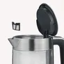 Severin WK 3420 Wasserkocher 2200W 1,7l transparent/schwarz/silber