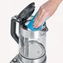 Severin WK 3422 Wasserkocher 3000W 1,7l transparent/schwarz/silber