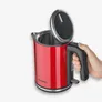 Severin WK 3427 Wasserkocher 2400W 1l rot/schwarz/silber