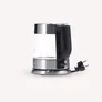 Severin WK 3468 Glas-Wasserkocher 2200W 1l transparent/schwarz/silber