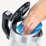 Severin WK 3468 Glas-Wasserkocher 2200W 1l transparent/schwarz/silber