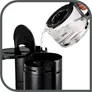 Tefal CM1218 Uno Kaffeemaschine schwarz