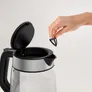 Tefal KI6058 Morning 1,7 L Glas-Wasserkocher schwarz