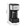 Krups KM207D Simply Brew™ Filterkaffeemaschine schwarz