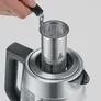 Severin WK 3480 Glas Tee- und Wasserkocher Deluxe 3000W 1,7l transparent/schwarz/silber