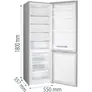 Gorenje RK4182PS4 Kühl- / Gefrierkombination Edelstahl