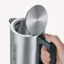 Severin WK 3647 Wasserkocher 1100W 0,5l schwarz/silber