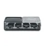 Severin RG 2366 Raclette-Grill Halb Platte / Halb Stein 1.300W schwarz
