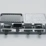 Severin RG 2366 Raclette-Grill Halb Platte / Halb Stein 1.300W schwarz