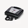 Severin SA 2968 Multi-Sandwich-Toaster, ca. 1000 W, schwarz/chrome
