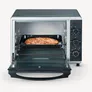 Severin TO 2056 Back und Toastofen mit Umluftfunktion 1600W schwarz