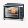 Severin TO 2058 Back und Toastofen mit Umluftfunktion 1800W schwarz