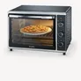Severin TO 2058 Back und Toastofen mit Umluftfunktion 1800W schwarz